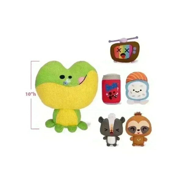 Unisex Ami Amist Plush Toy Jumbo Brown‎ Rainbow - Picture 5 of 5